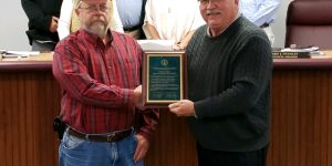 Jeff Sykes - Retirement Recognition at Council Meeting
